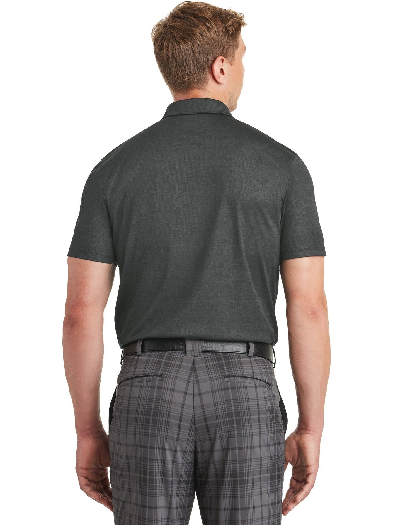NIKE Dri-FIT Crosshatch Polo