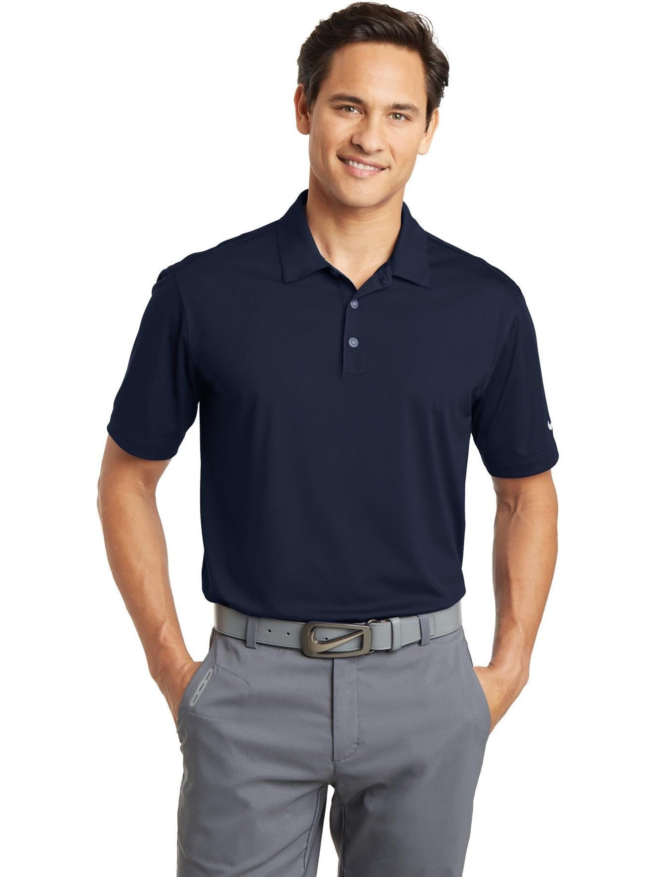 NIKE Dri-FIT Vertical Mesh Polo