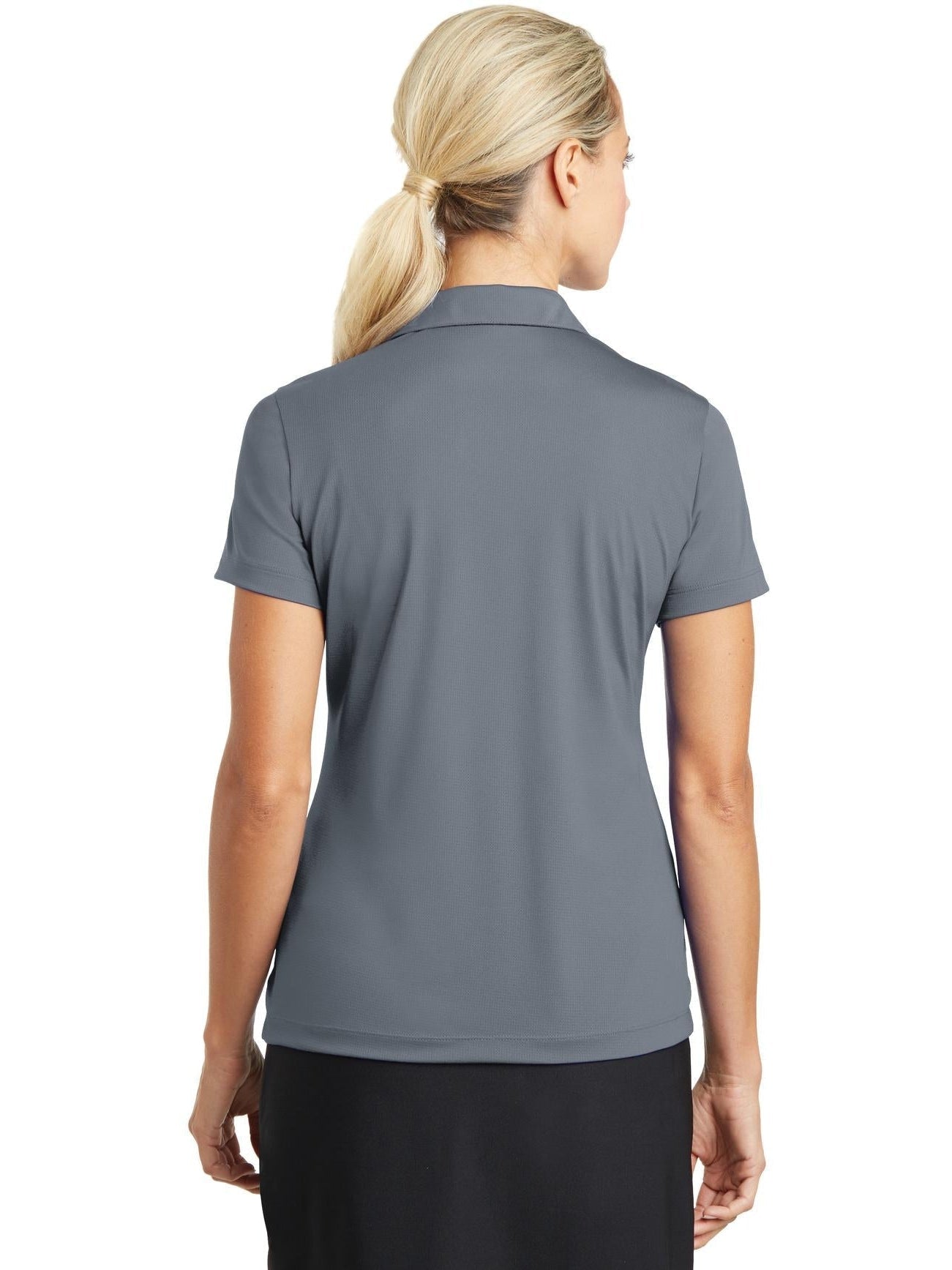 NIKE Ladies Dri-FIT Vertical Mesh Polo