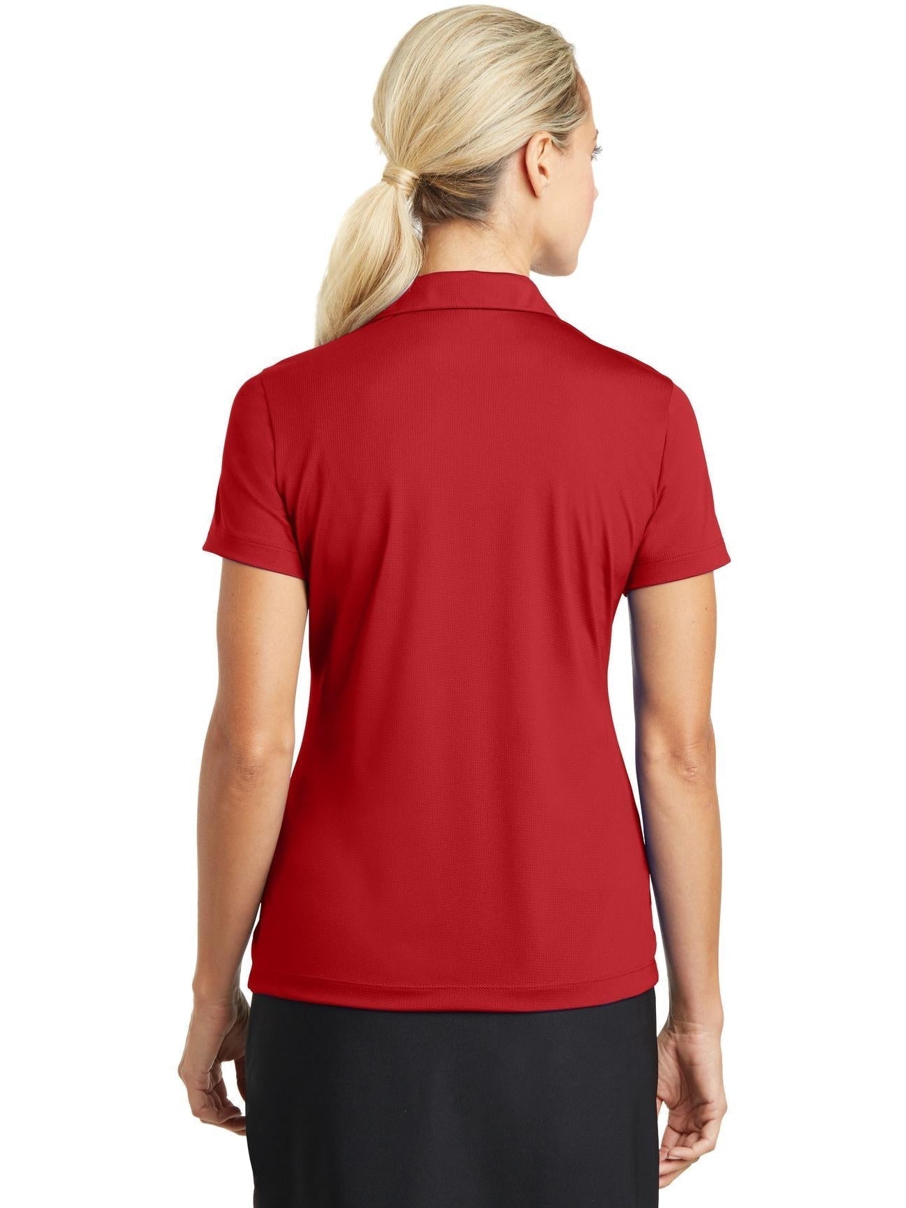 NIKE Ladies Dri-FIT Vertical Mesh Polo
