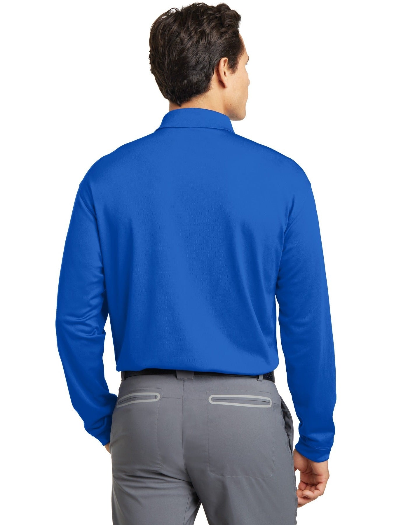 NIKE Long Sleeve Dri-FIT Stretch Tech Polo