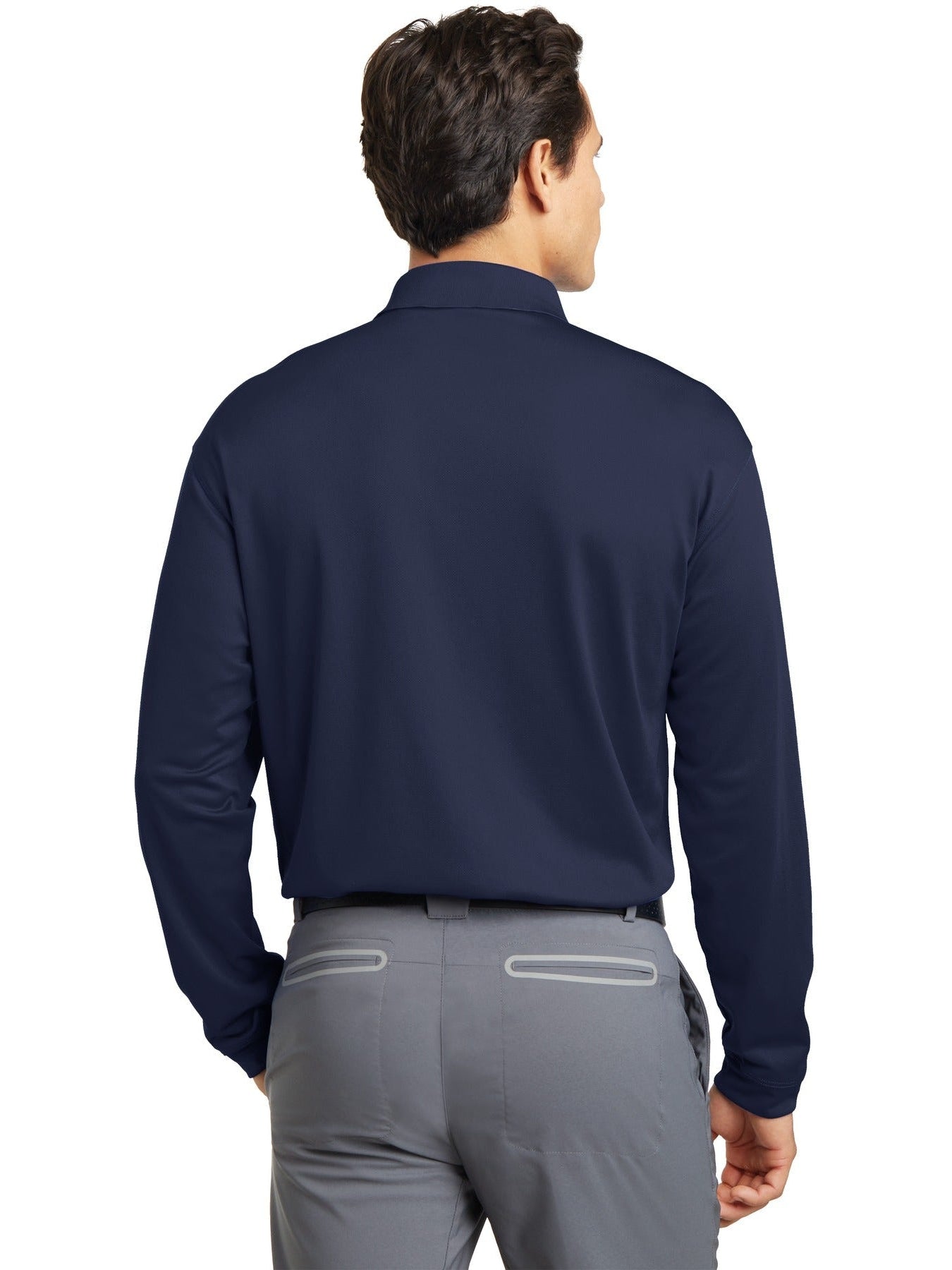 NIKE Long Sleeve Dri-FIT Stretch Tech Polo