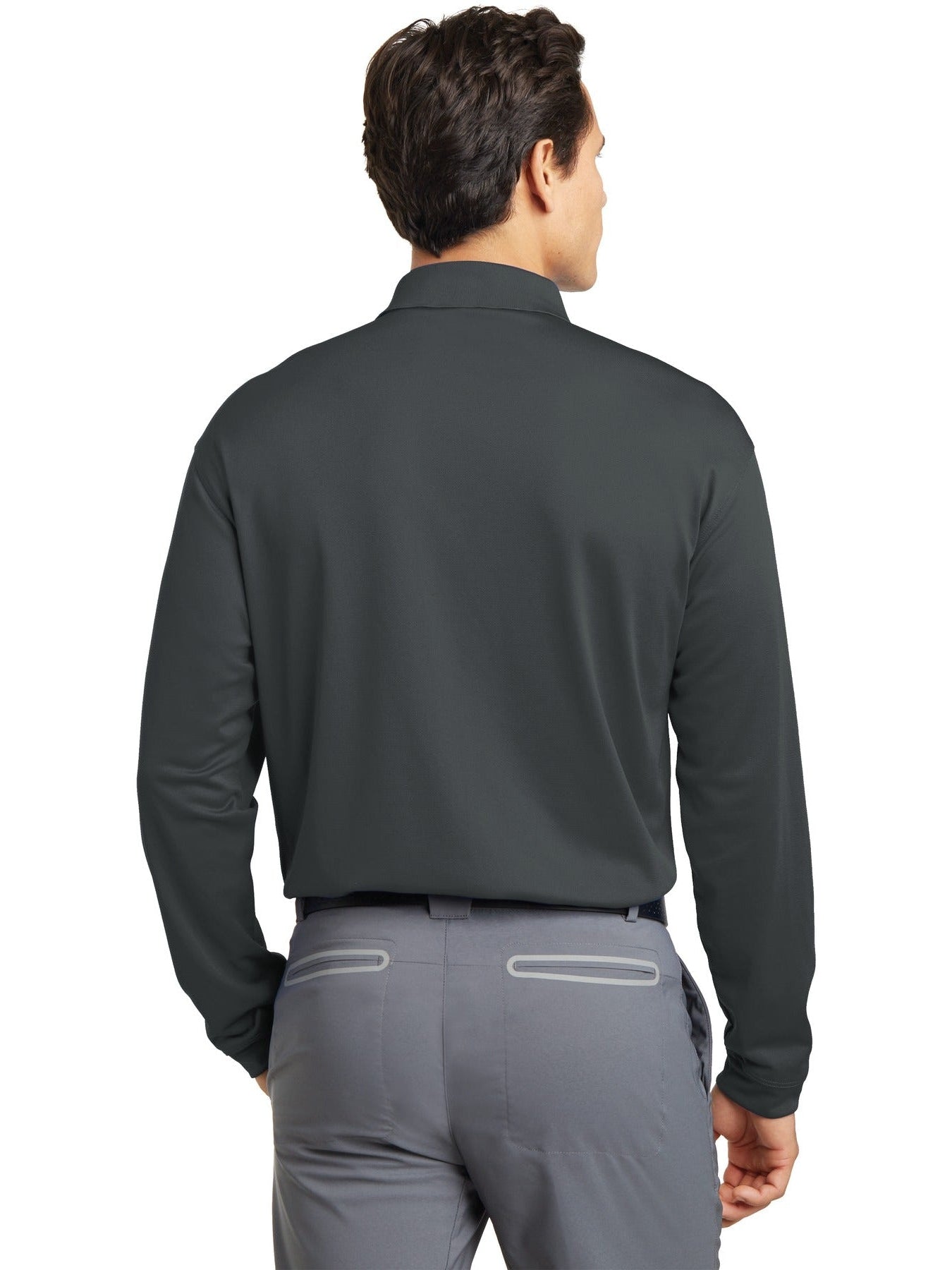 NIKE Long Sleeve Dri-FIT Stretch Tech Polo