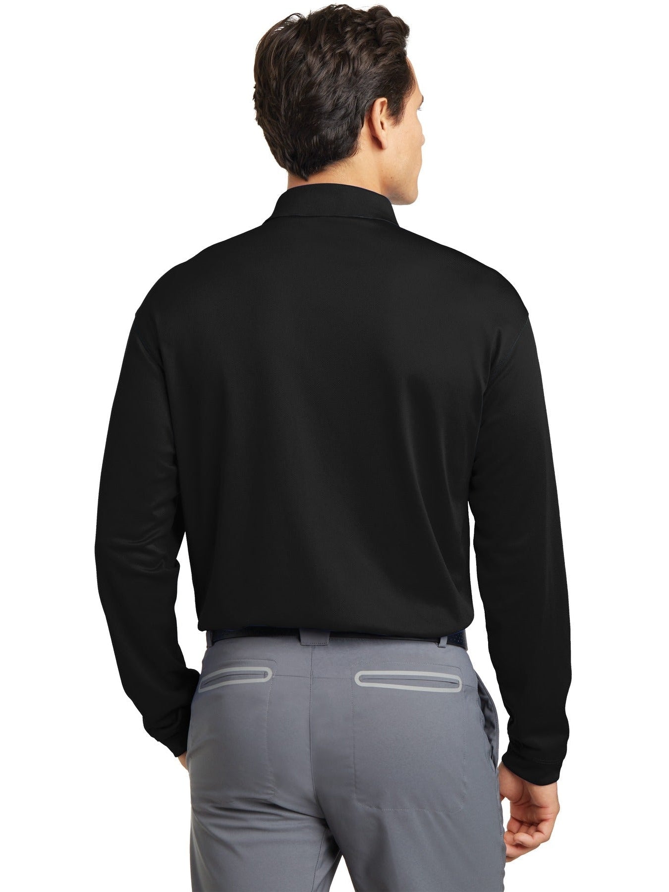NIKE Long Sleeve Dri-FIT Stretch Tech Polo