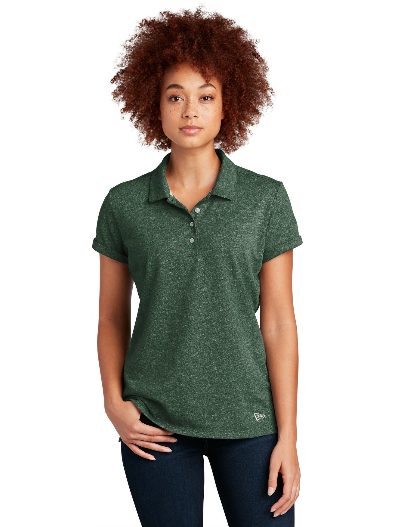 New Era Ladies Slub Twist Polo