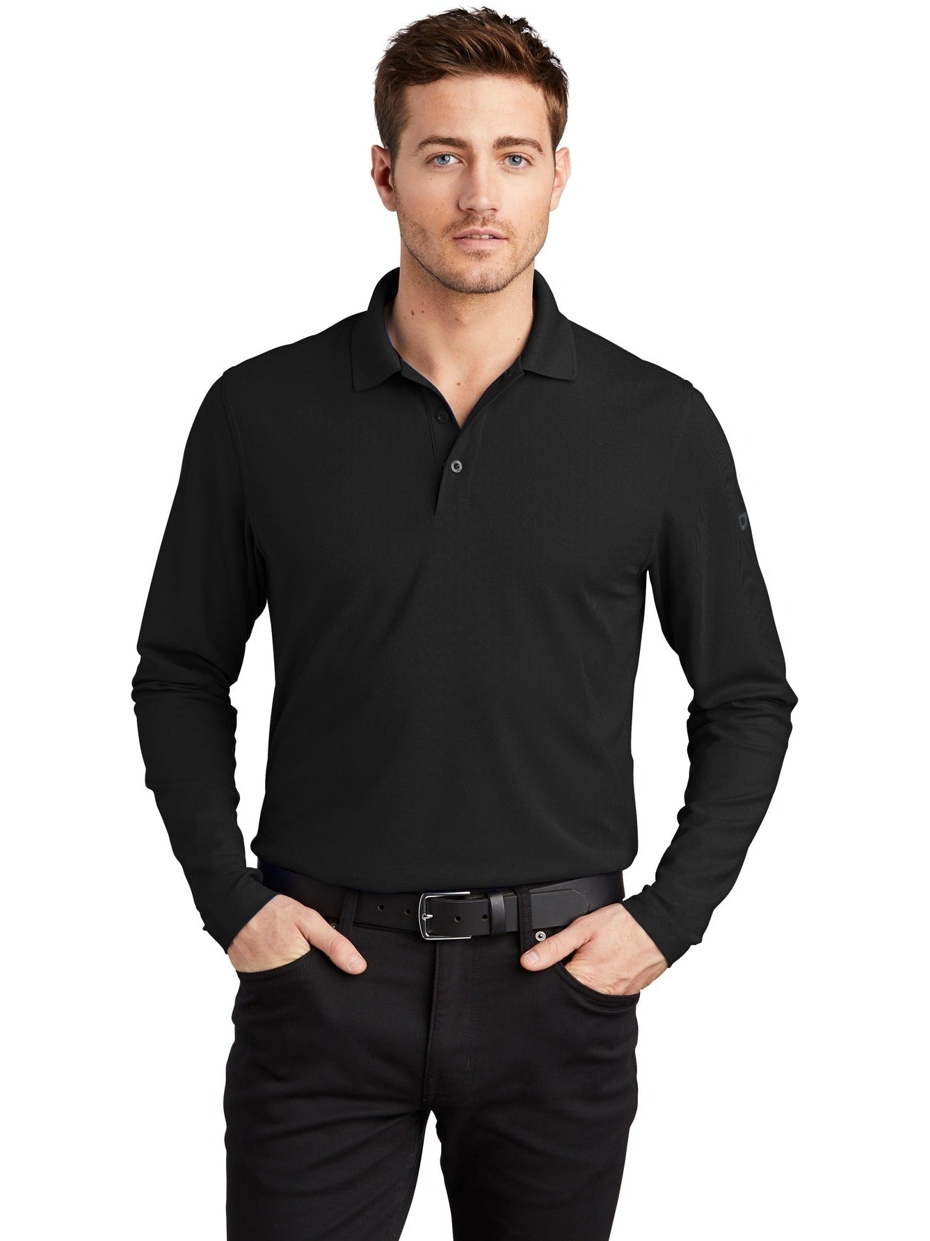 OGIO Caliber 2.0 Long Sleeve Polo