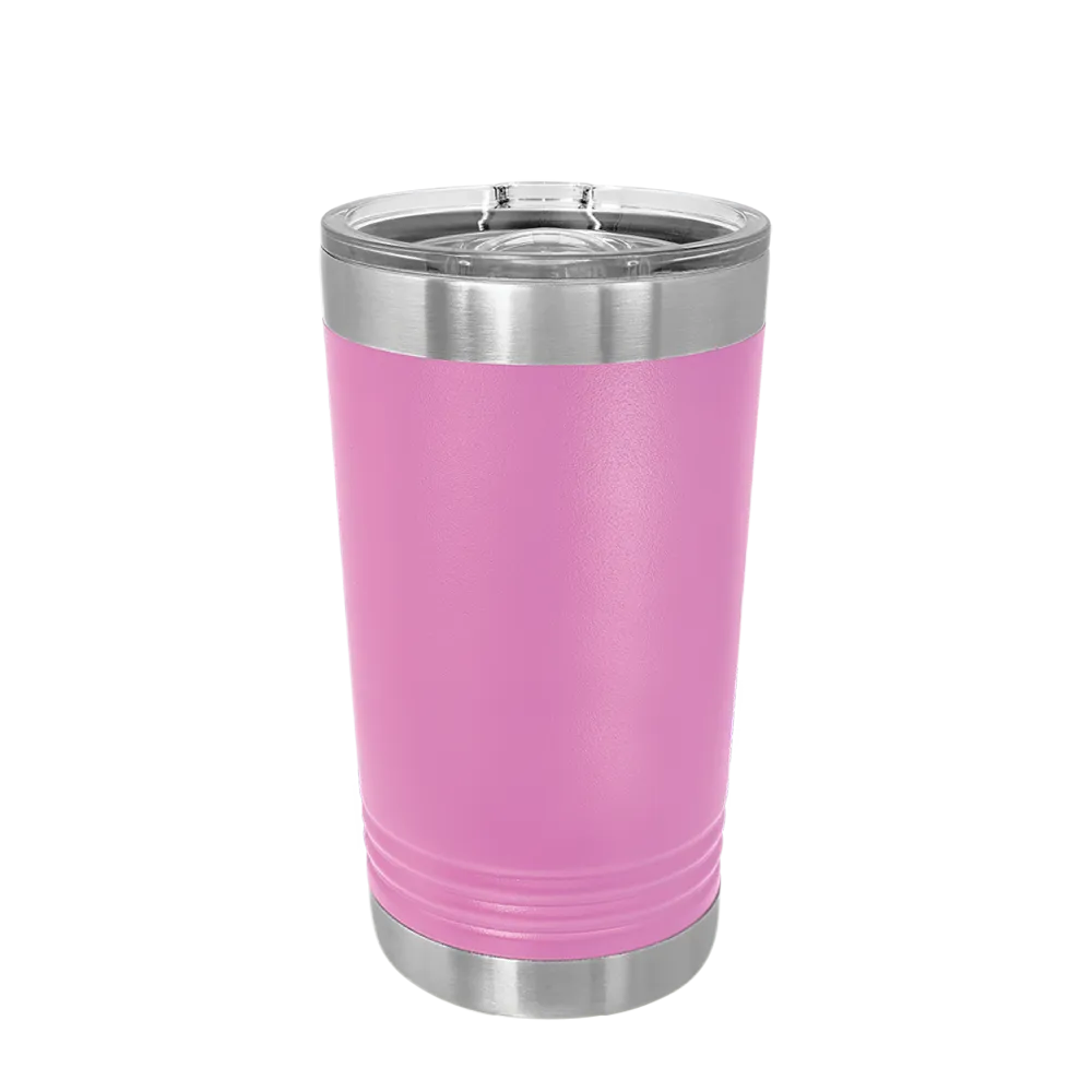 (6 Pieces) Laser Engraved Pint | 16 oz