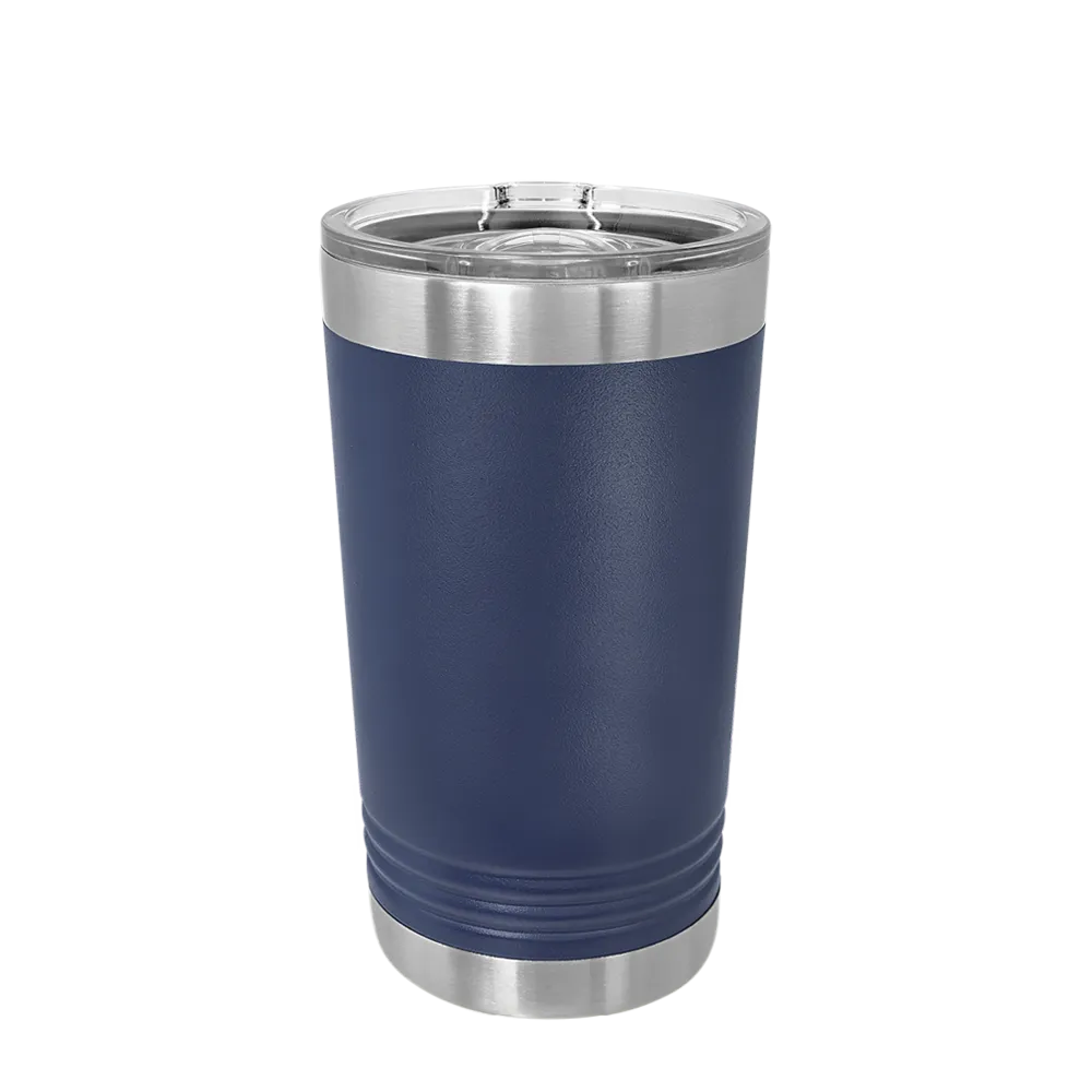 (6 Pieces) Laser Engraved Pint | 16 oz