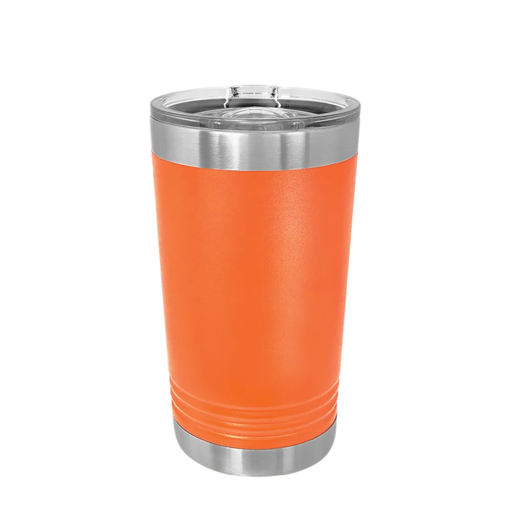 (6 Pieces) Laser Engraved Pint | 16 oz