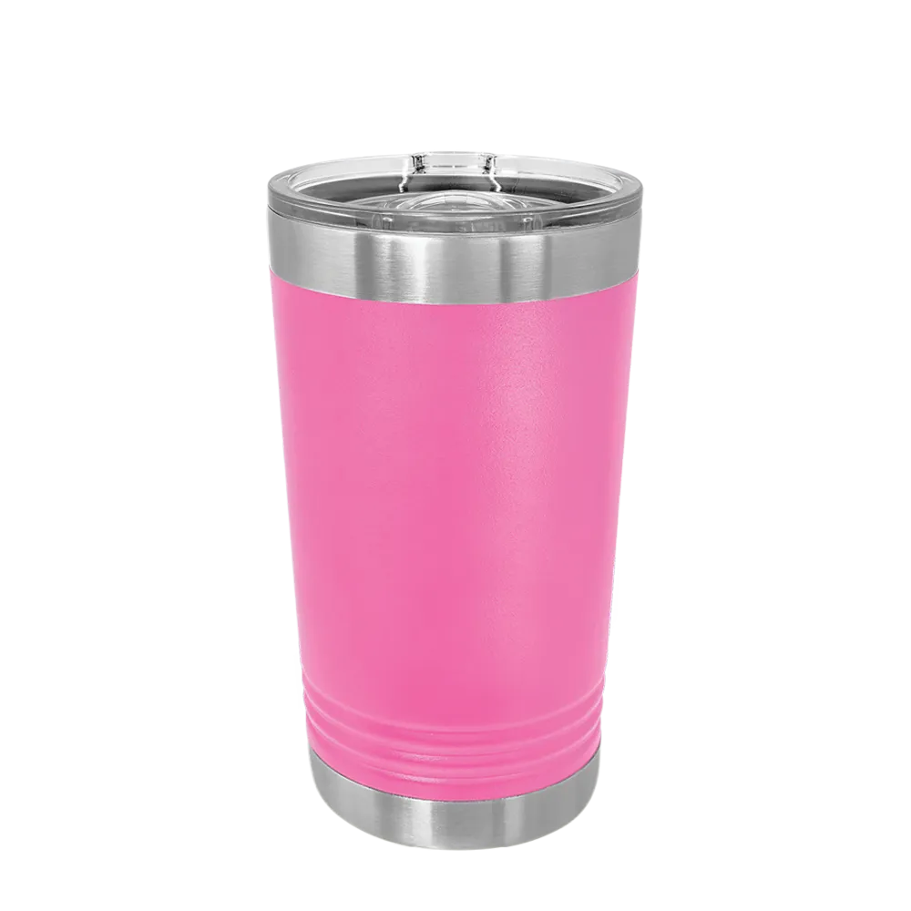 (6 Pieces) Laser Engraved Pint | 16 oz