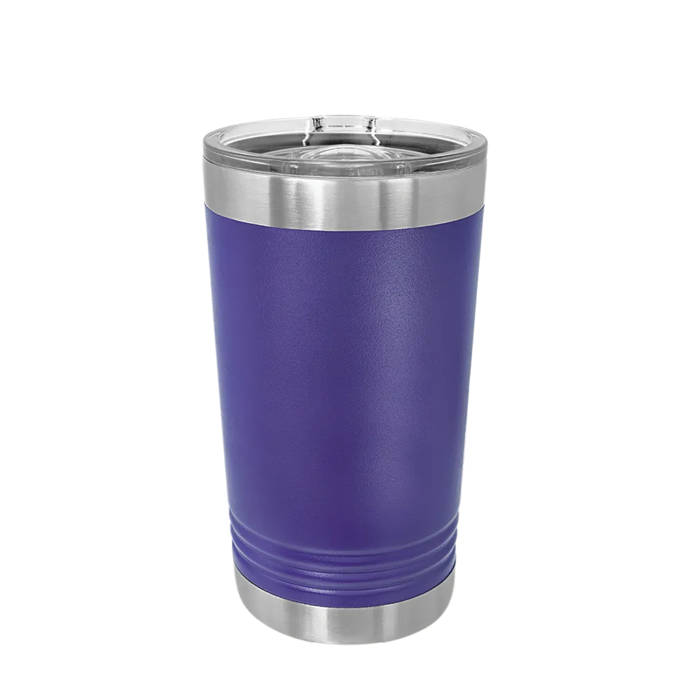 (6 Pieces) Laser Engraved Pint | 16 oz