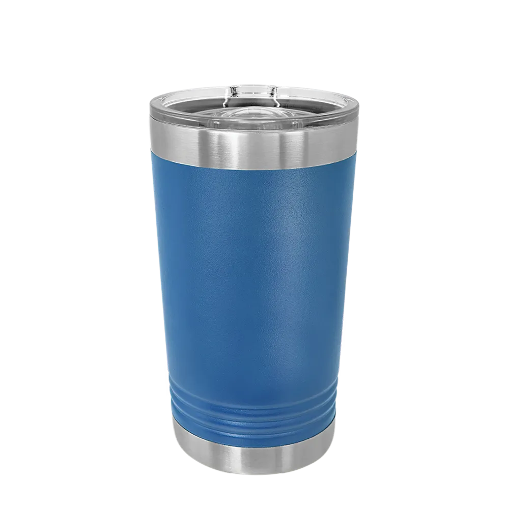 (6 Pieces) Laser Engraved Pint | 16 oz