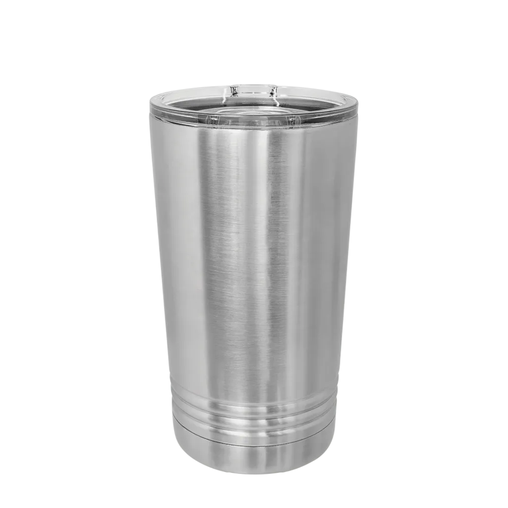 (6 Pieces) Laser Engraved Pint | 16 oz