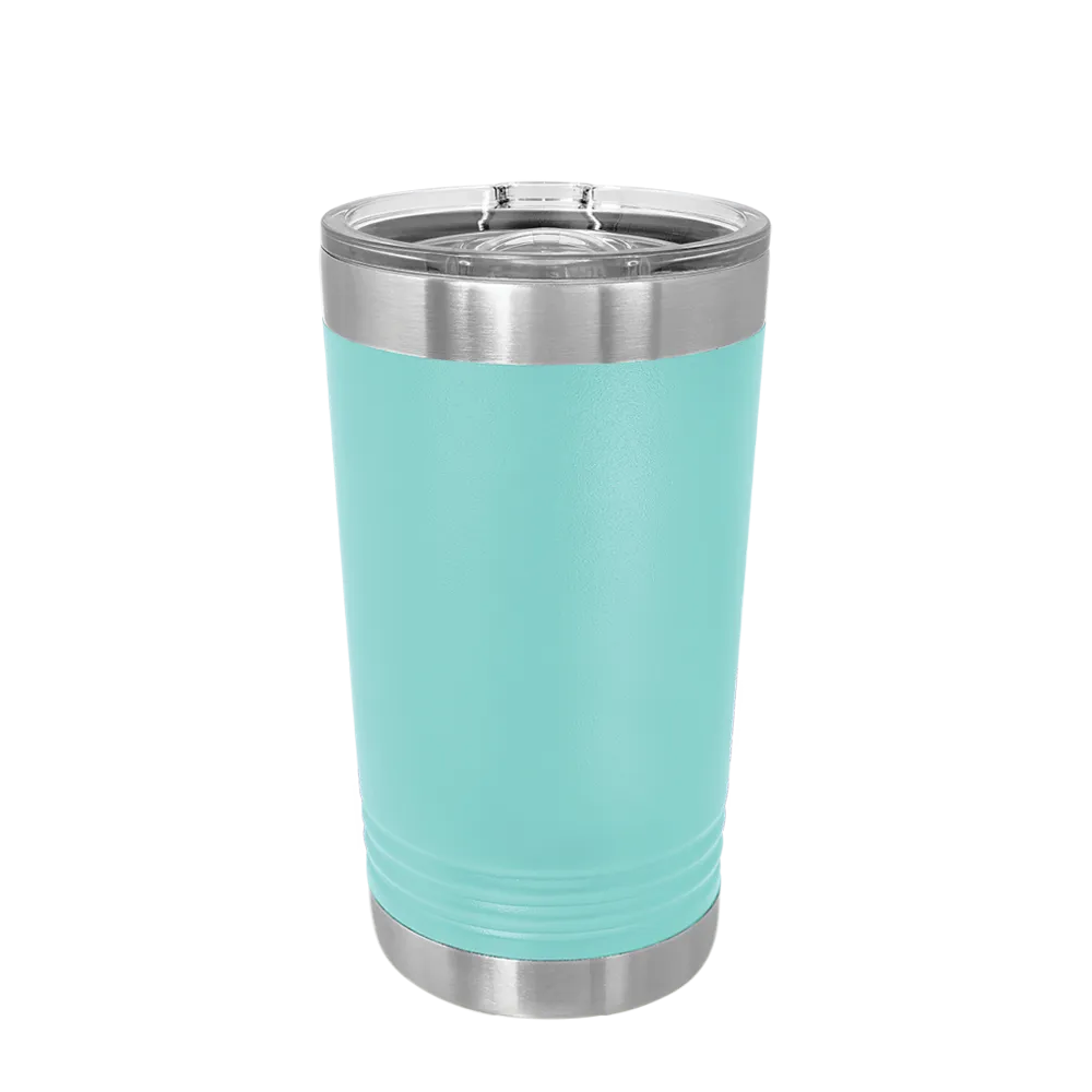 (6 Pieces) Laser Engraved Pint | 16 oz