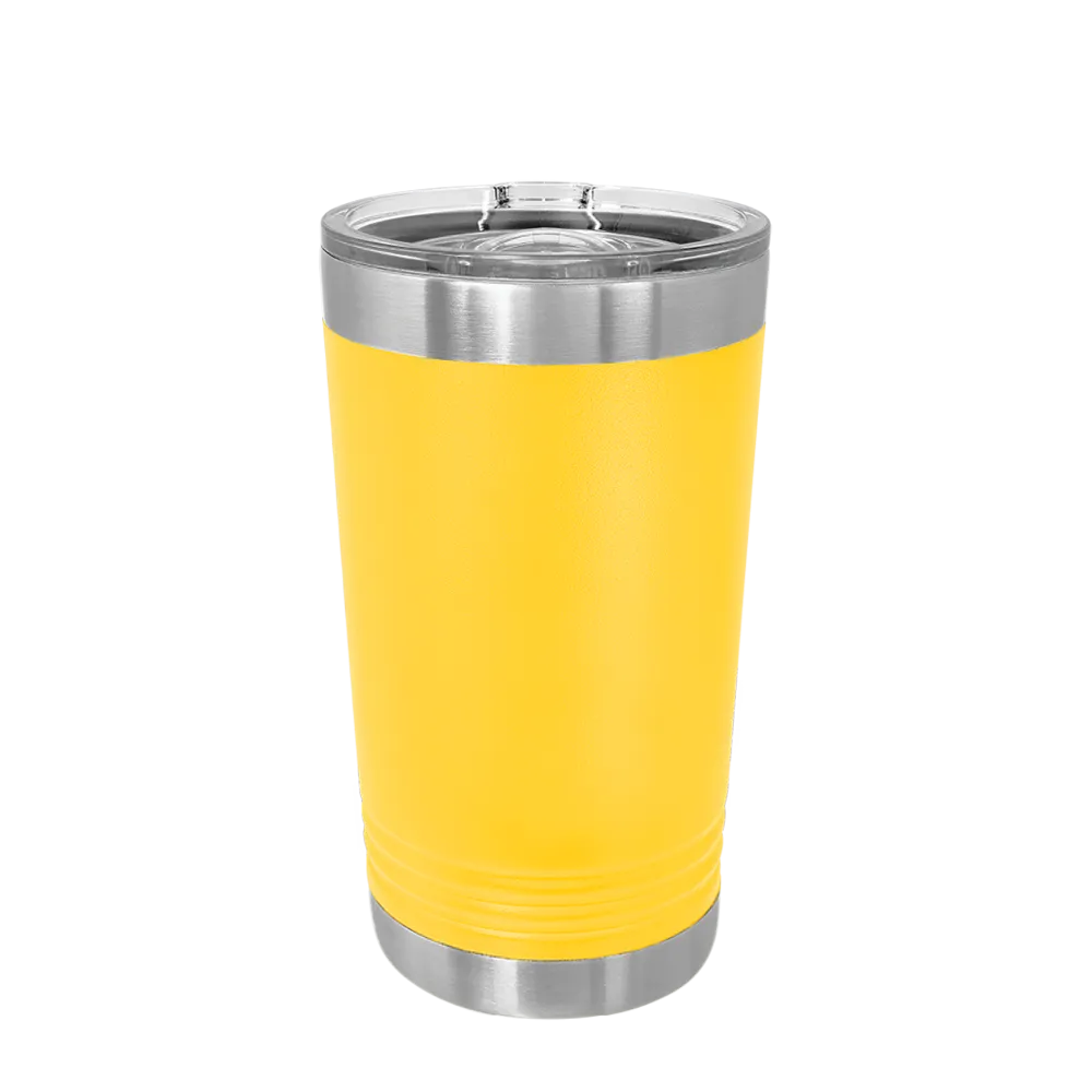 (6 Pieces) Laser Engraved Pint | 16 oz