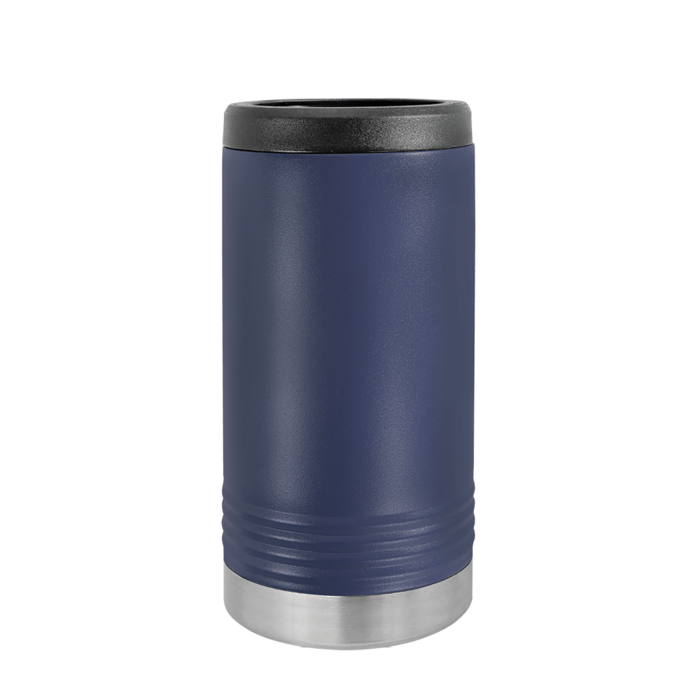 (6 Pieces) Laser Engraved Insulated Slim Can Holder | 12 oz