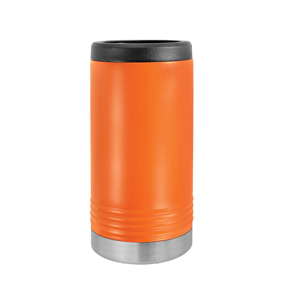 (6 Pieces) Laser Engraved Insulated Slim Can Holder | 12 oz