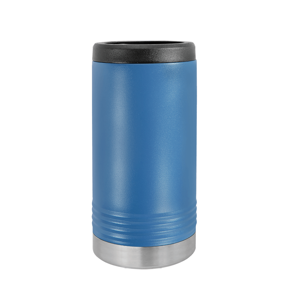 (6 Pieces) Laser Engraved Insulated Slim Can Holder | 12 oz