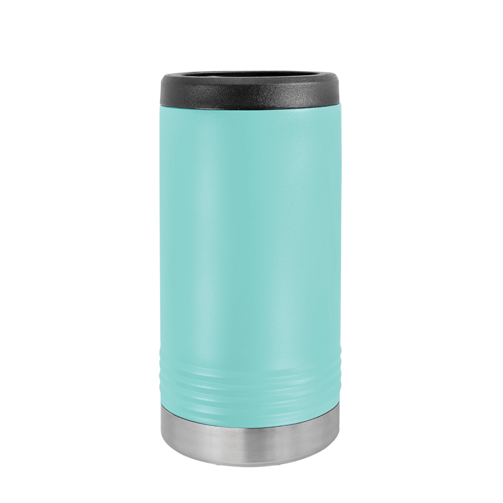(6 Pieces) Laser Engraved Insulated Slim Can Holder | 12 oz
