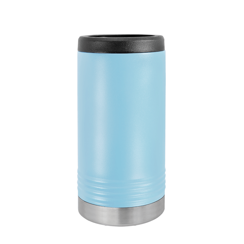(6 Pieces) Laser Engraved Insulated Slim Can Holder | 12 oz