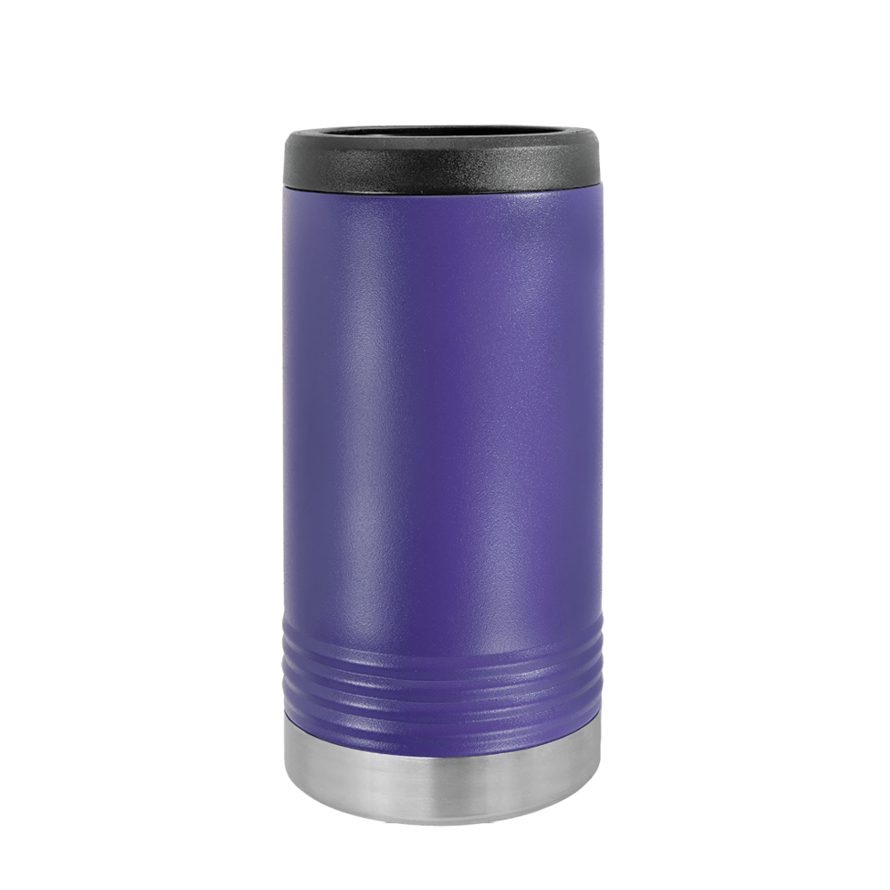 (6 Pieces) Laser Engraved Insulated Slim Can Holder | 12 oz
