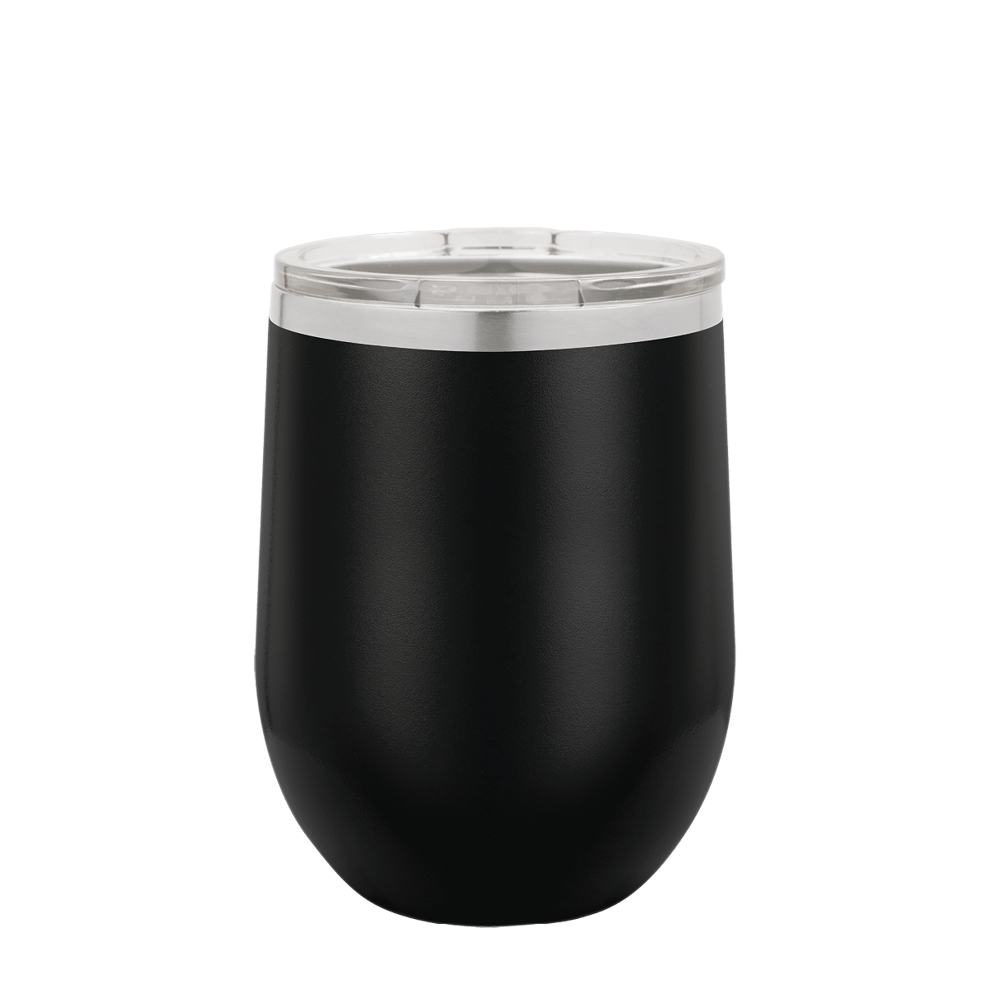 (6 Pieces) Laser Engraved Stemless Wine Tumbler | 12 oz