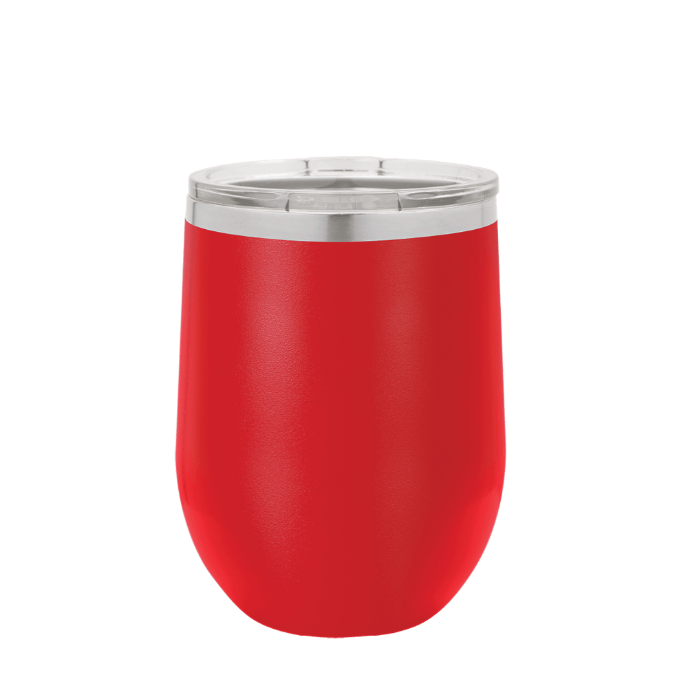 (6 Pieces) Laser Engraved Stemless Wine Tumbler | 12 oz