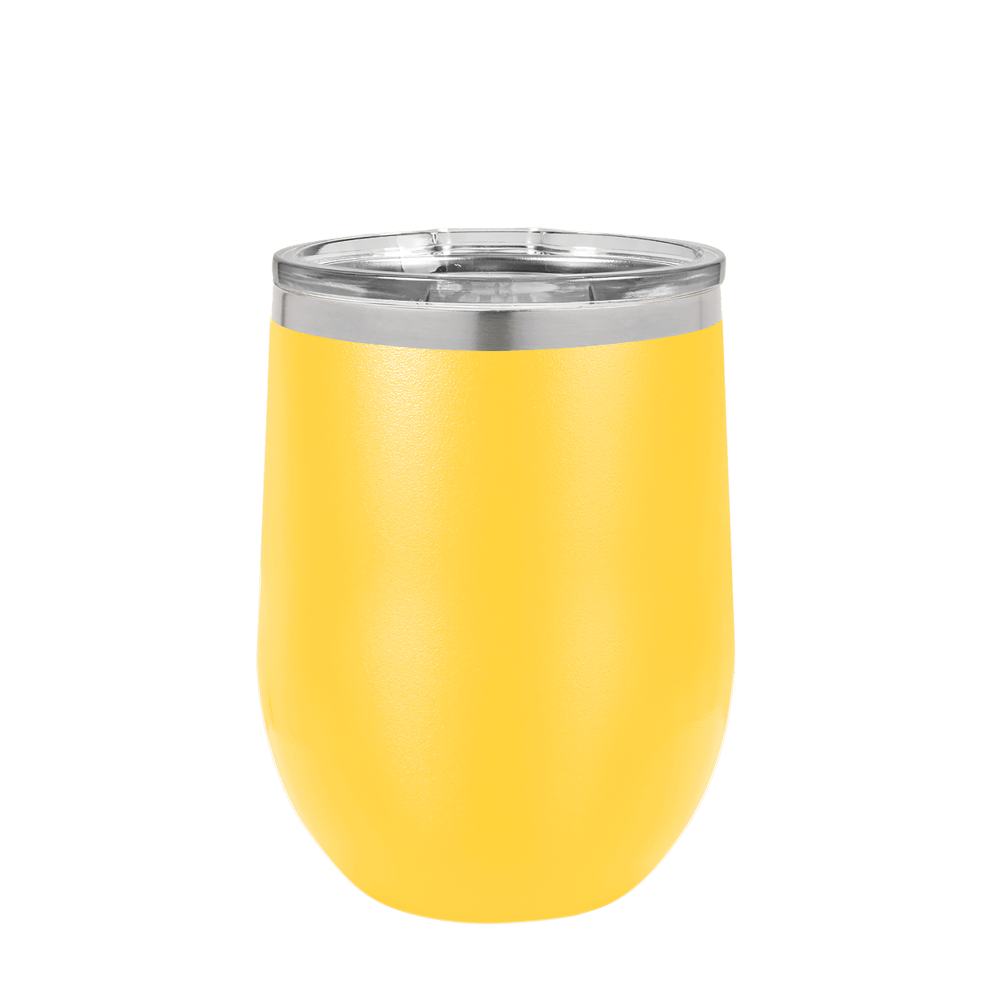 (6 Pieces) Laser Engraved Stemless Wine Tumbler | 12 oz
