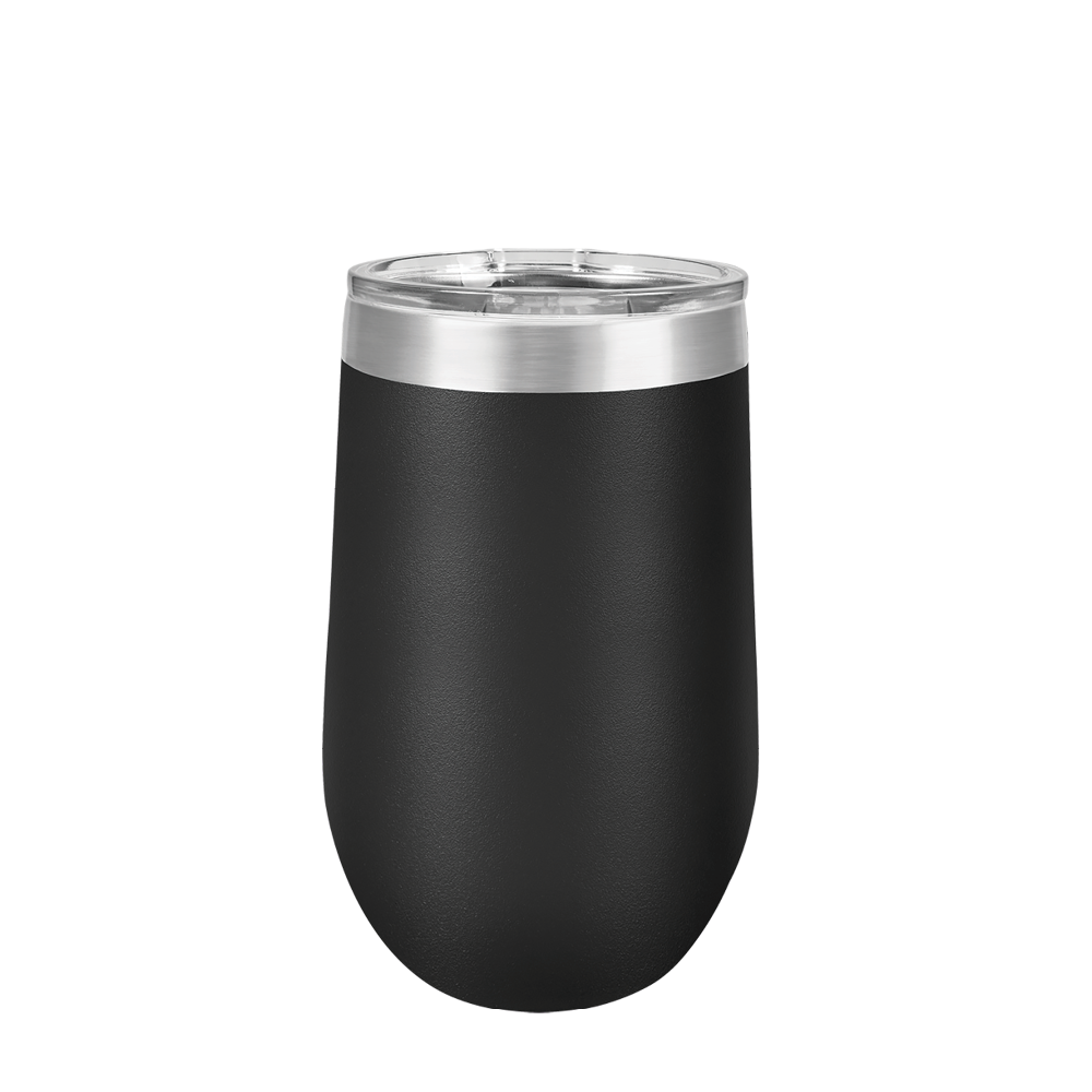 (6 Pieces) Laser Engraved Stemless Wine Tumbler | 16 oz