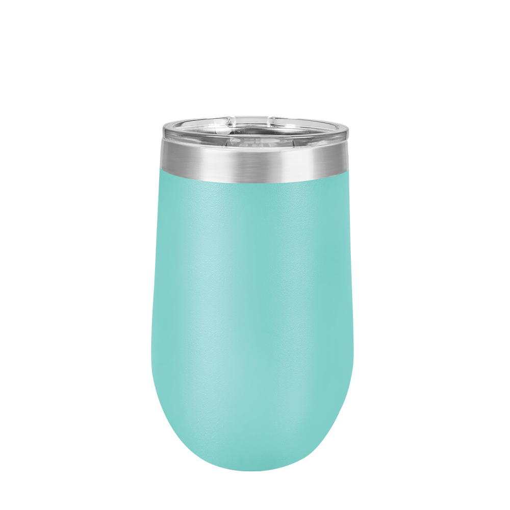 (6 Pieces) Laser Engraved Stemless Wine Tumbler | 16 oz