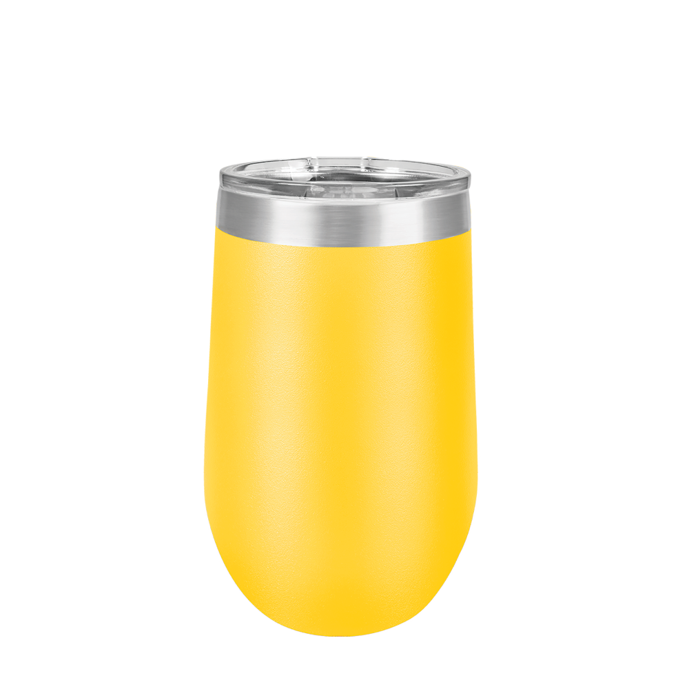 (6 Pieces) Laser Engraved Stemless Wine Tumbler | 16 oz