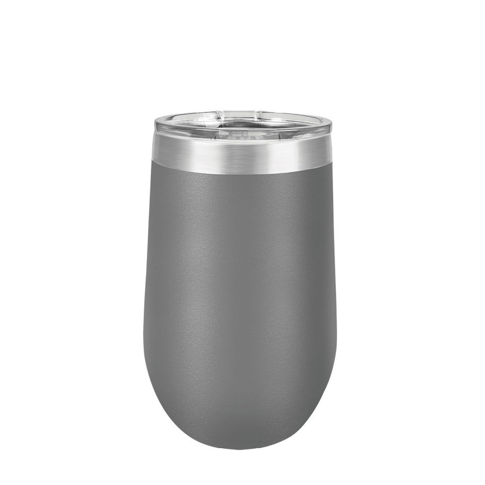 (6 Pieces) Laser Engraved Stemless Wine Tumbler | 16 oz