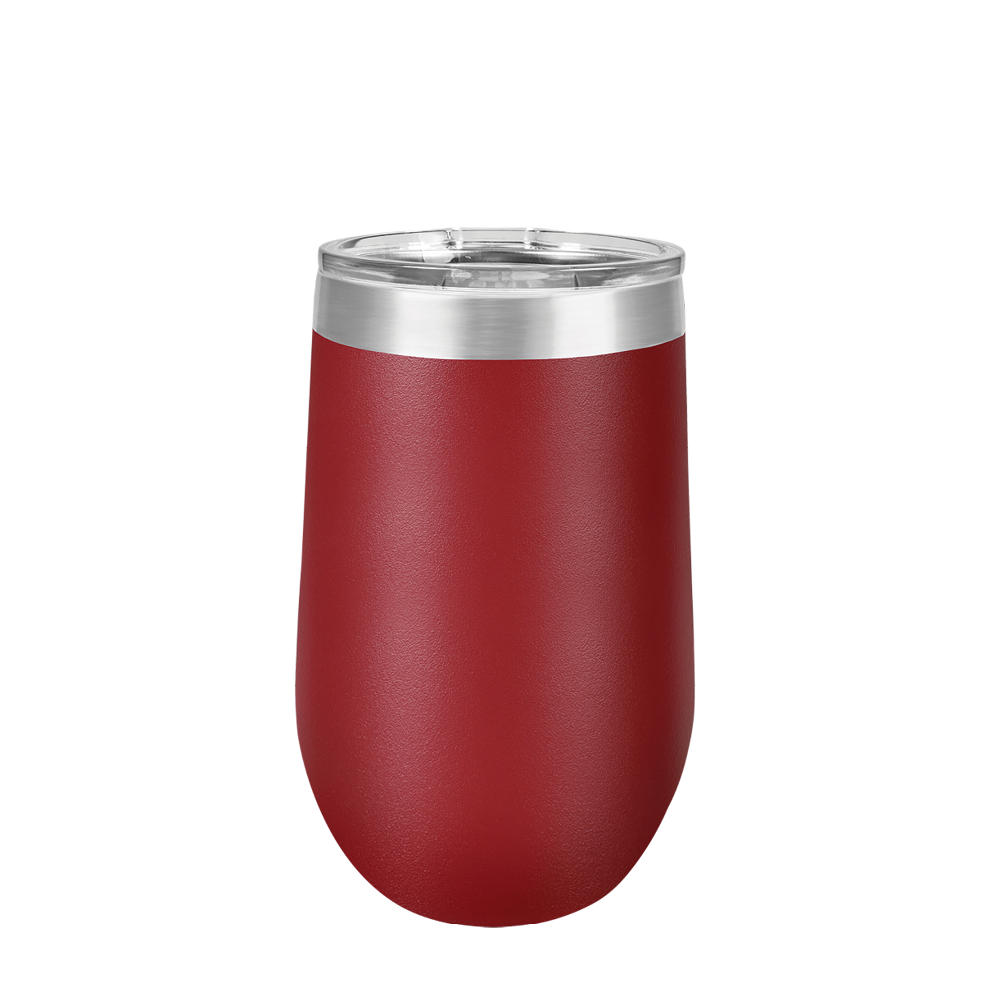 (6 Pieces) Laser Engraved Stemless Wine Tumbler | 16 oz