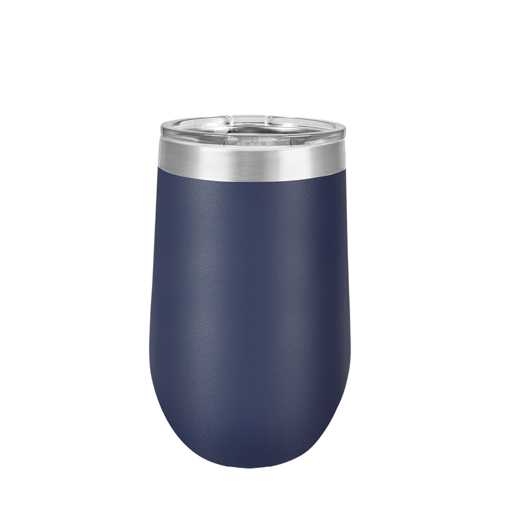 (6 Pieces) Laser Engraved Stemless Wine Tumbler | 16 oz
