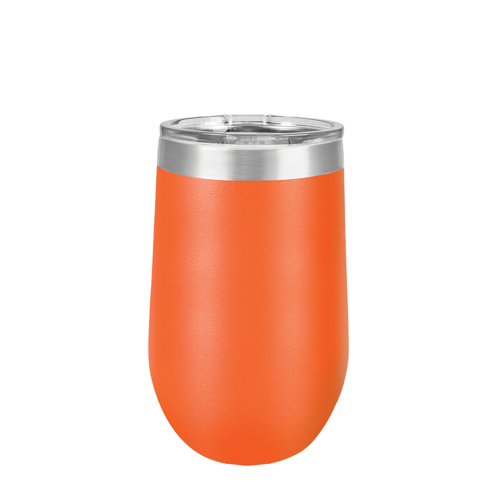 (6 Pieces) Laser Engraved Stemless Wine Tumbler | 16 oz