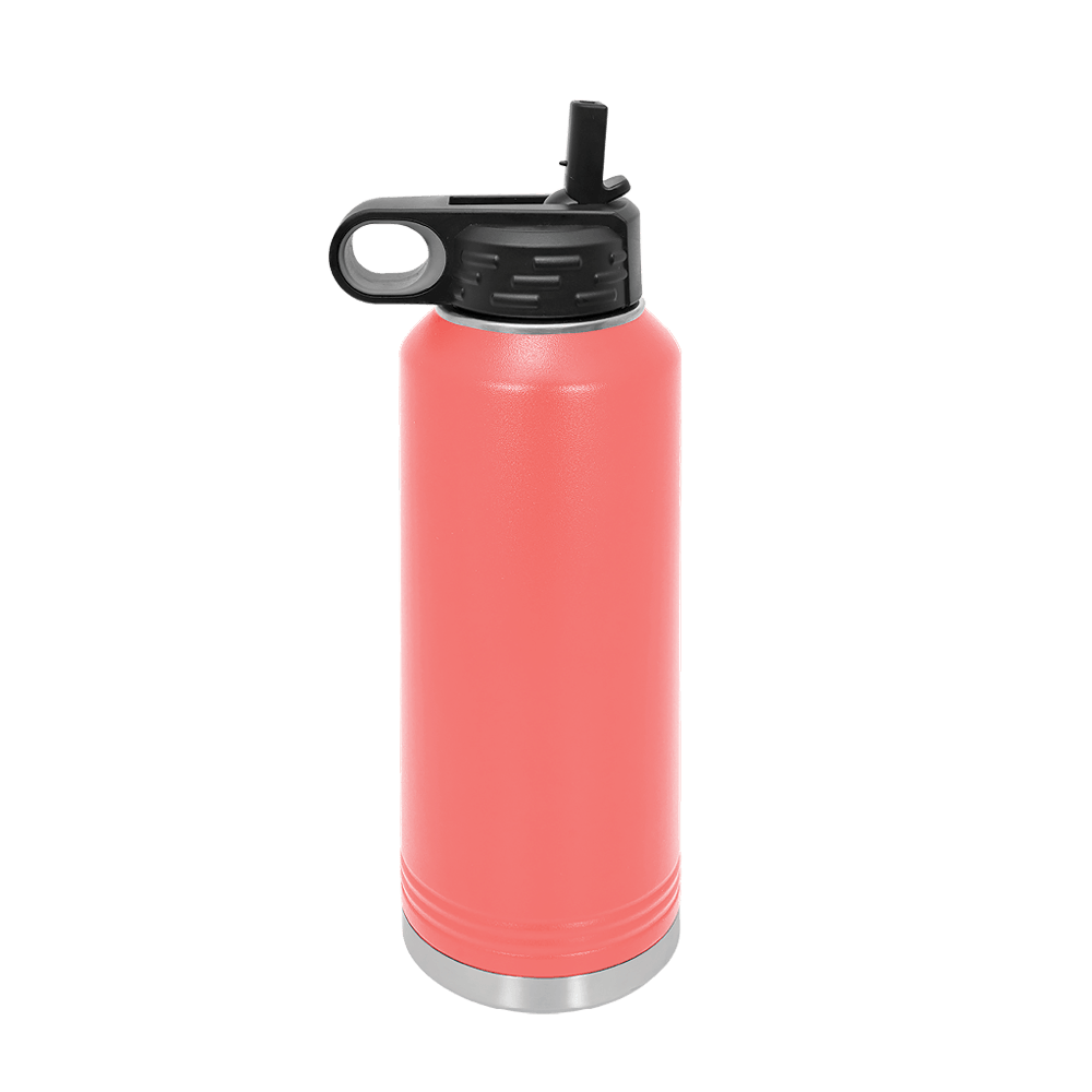 (6 Pieces) Laser Engraved Water Bottle | 40 oz