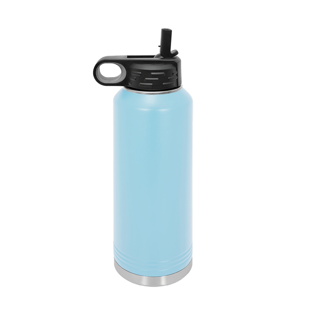 (6 Pieces) Laser Engraved Water Bottle | 40 oz