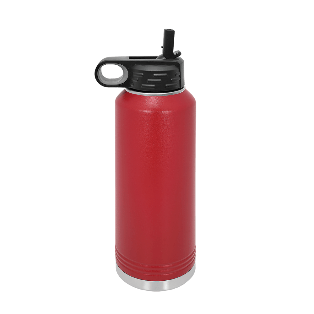 (6 Pieces) Laser Engraved Water Bottle | 40 oz