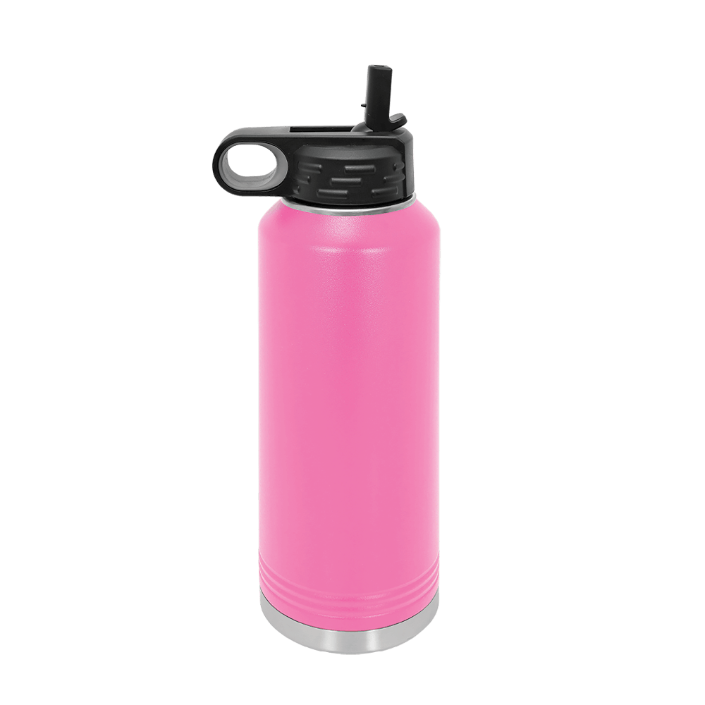 (6 Pieces) Laser Engraved Water Bottle | 40 oz