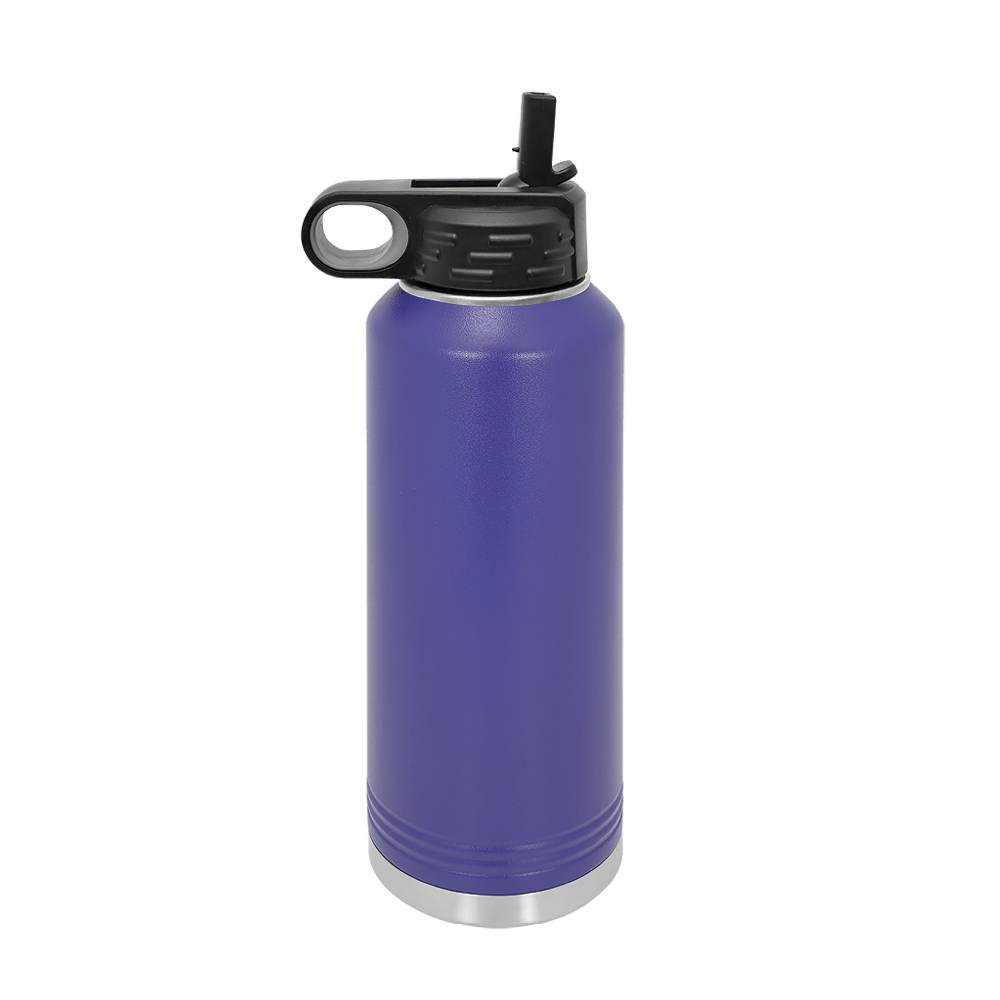 (6 Pieces) Laser Engraved Water Bottle | 40 oz