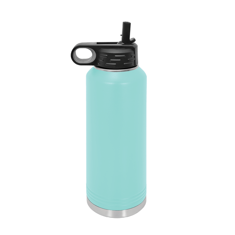 (6 Pieces) Laser Engraved Water Bottle | 40 oz
