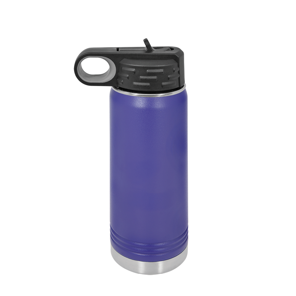 (6 Pieces) Laser Engraved Water Bottle | 20 oz