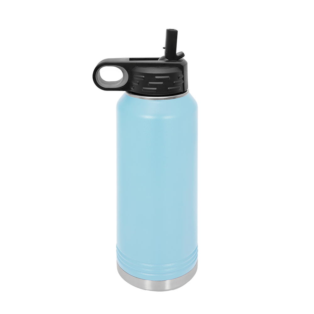 (6 Pieces) Laser Engraved Water Bottle | 32 oz