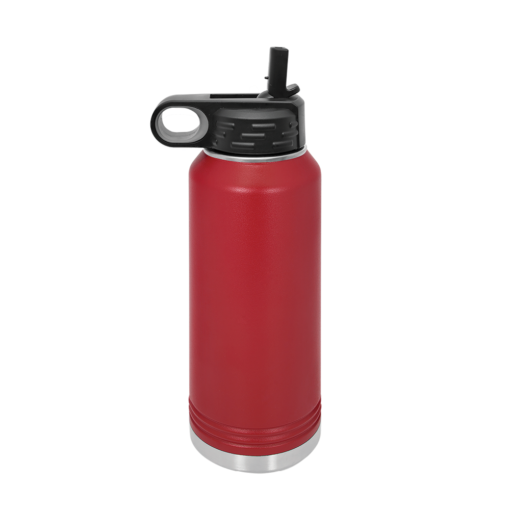 (6 Pieces) Laser Engraved Water Bottle | 32 oz