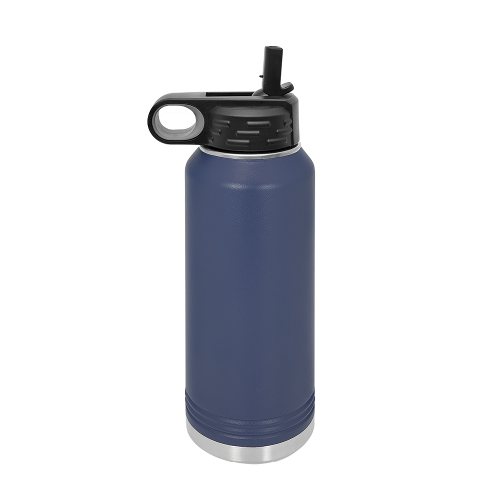 (6 Pieces) Laser Engraved Water Bottle | 32 oz