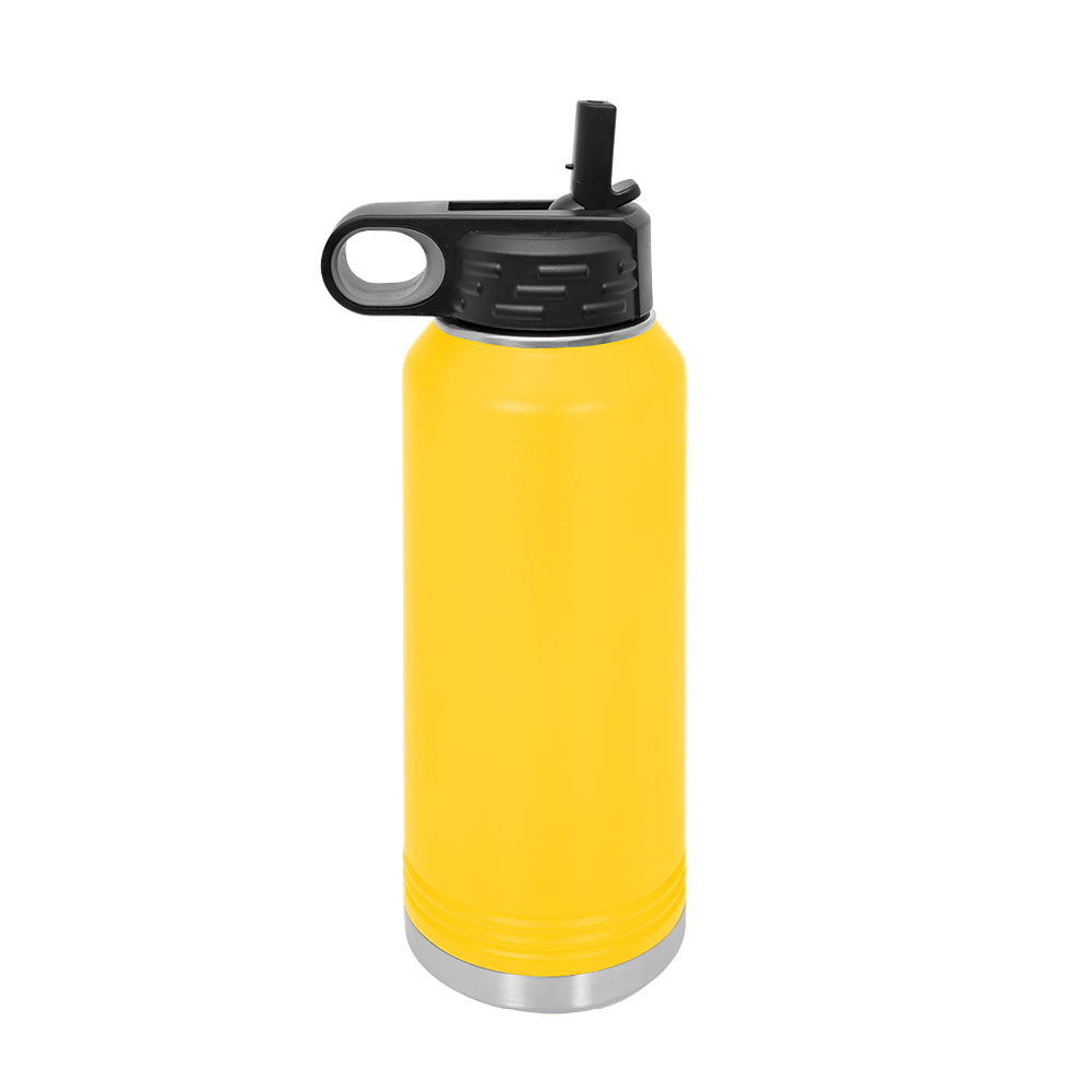 (6 Pieces) Laser Engraved Water Bottle | 32 oz