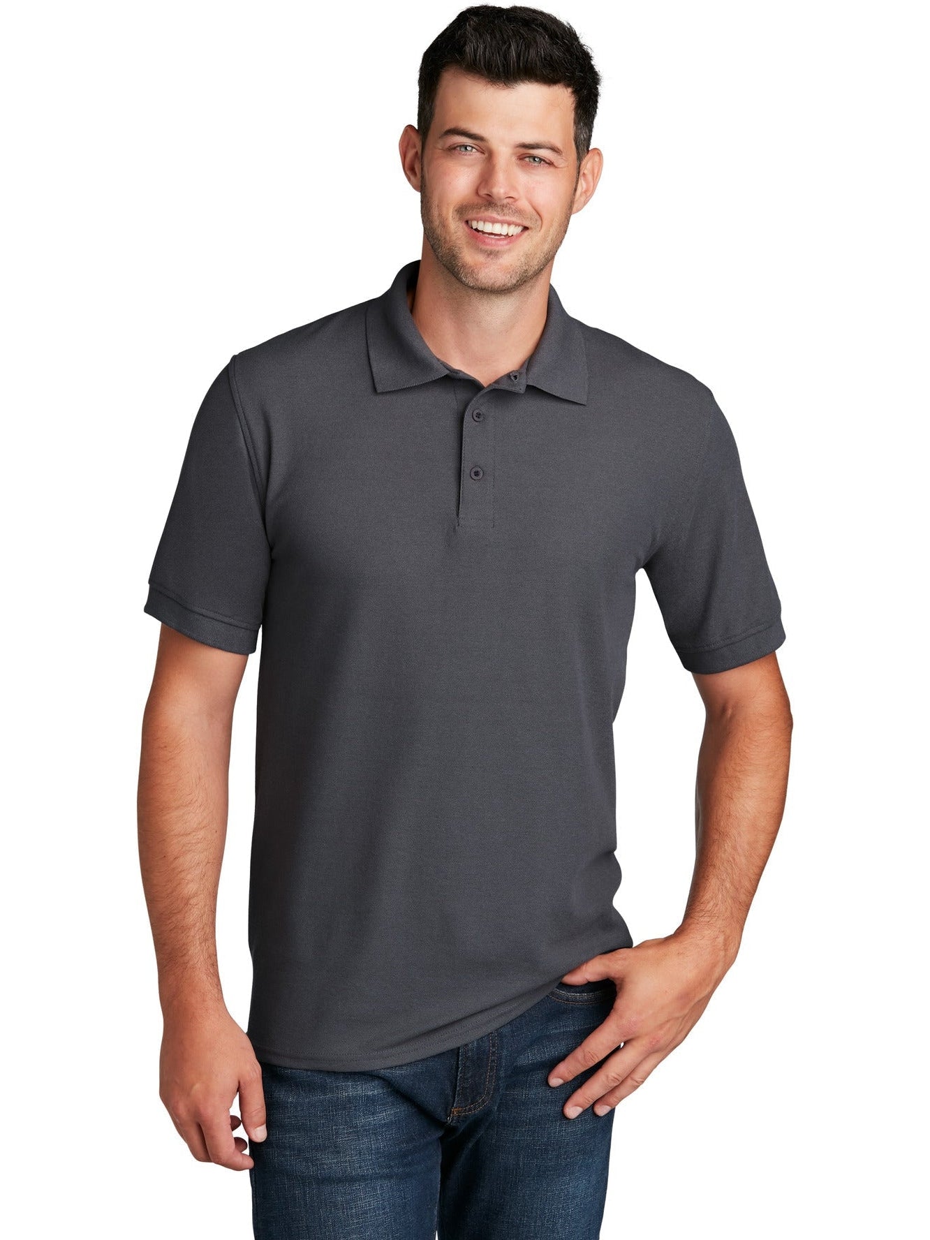 Port Authority 50/50 Pique Polo Shirt