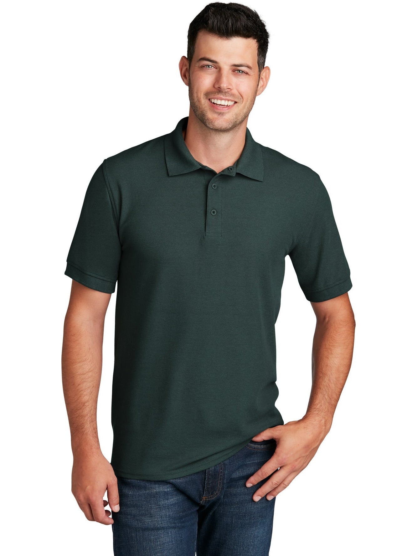 Port Authority 50/50 Pique Polo Shirt