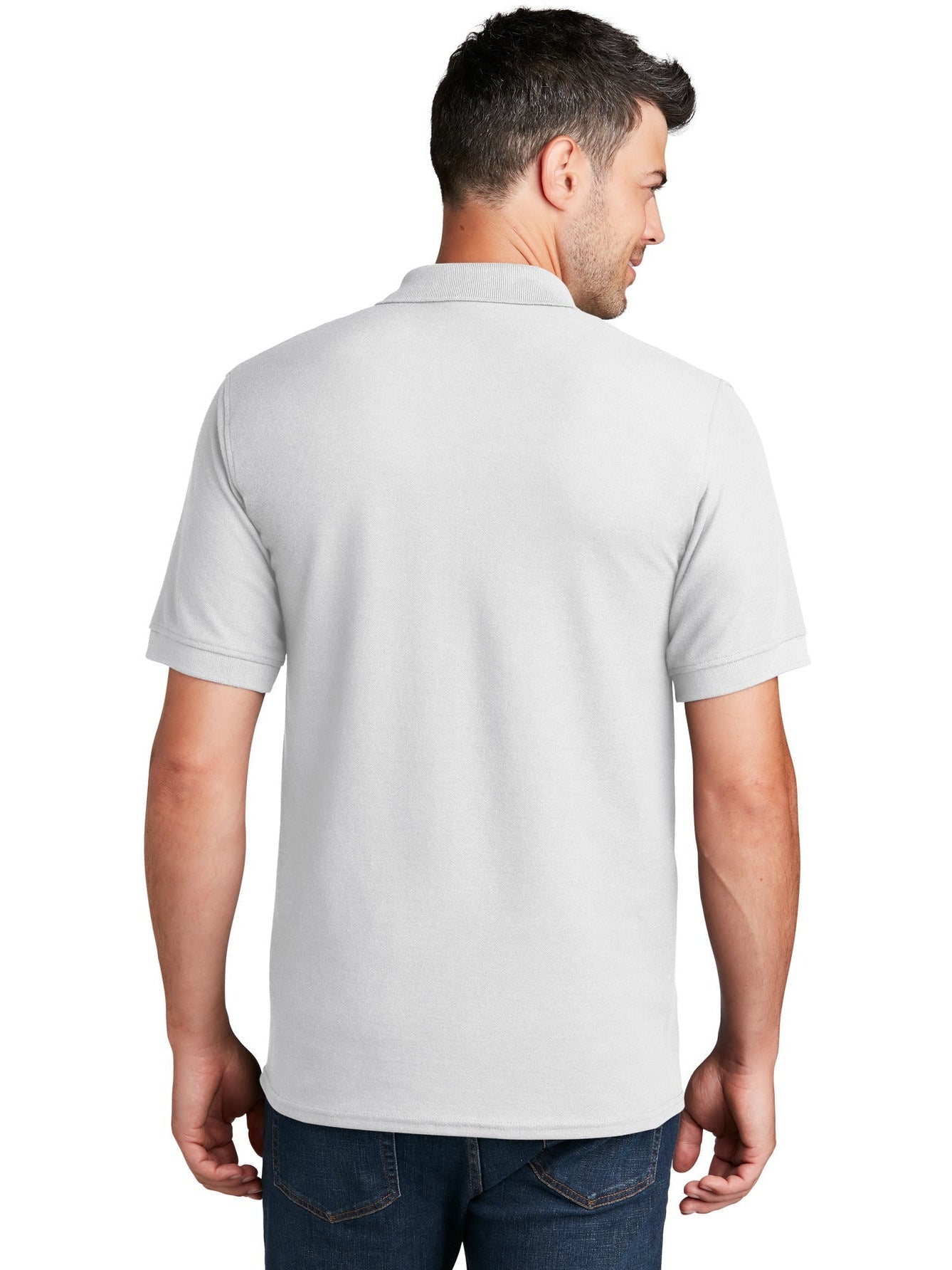 Port Authority 50/50 Pique Polo Shirt