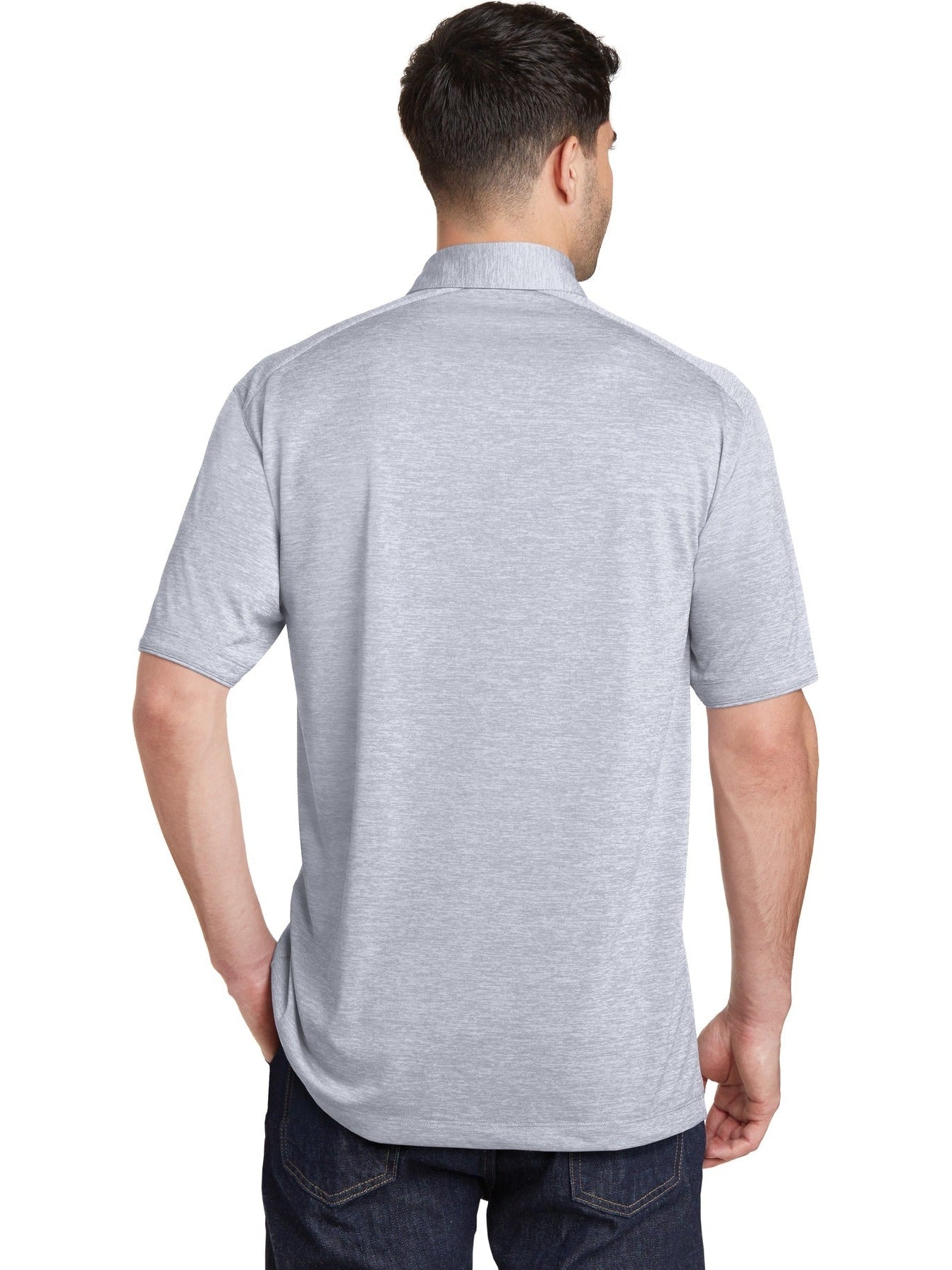 Port Authority Digi Heather Performance Polo